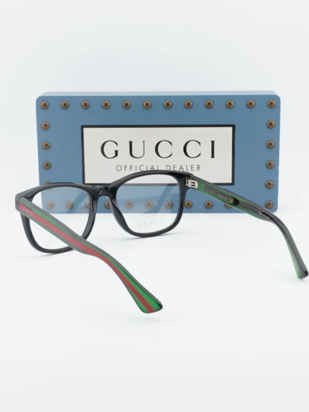Gucci GG0004O 002 Square Eyeglasses - Black 53mm
